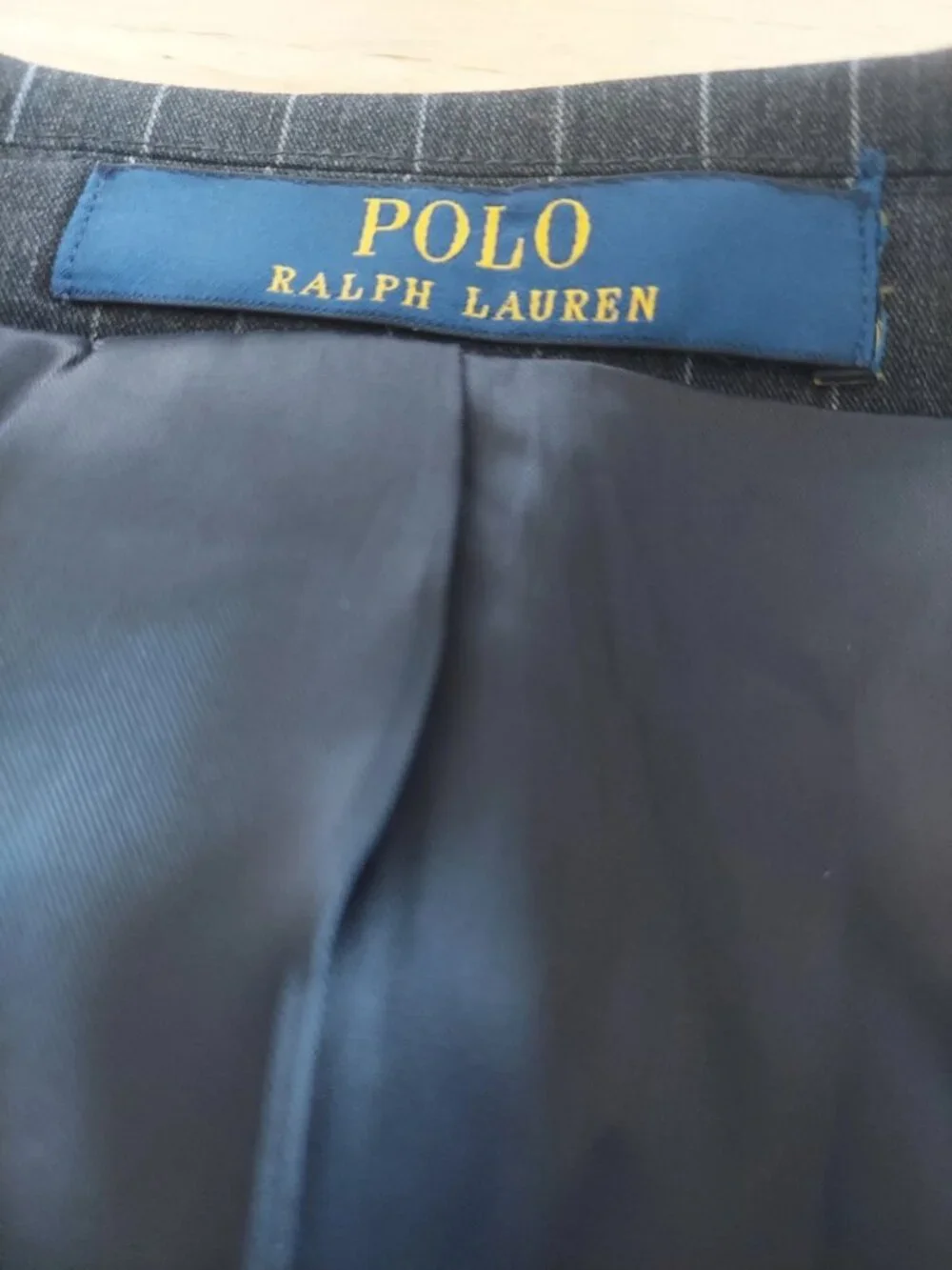 Polo Ralph Lauren pinstriped blazer